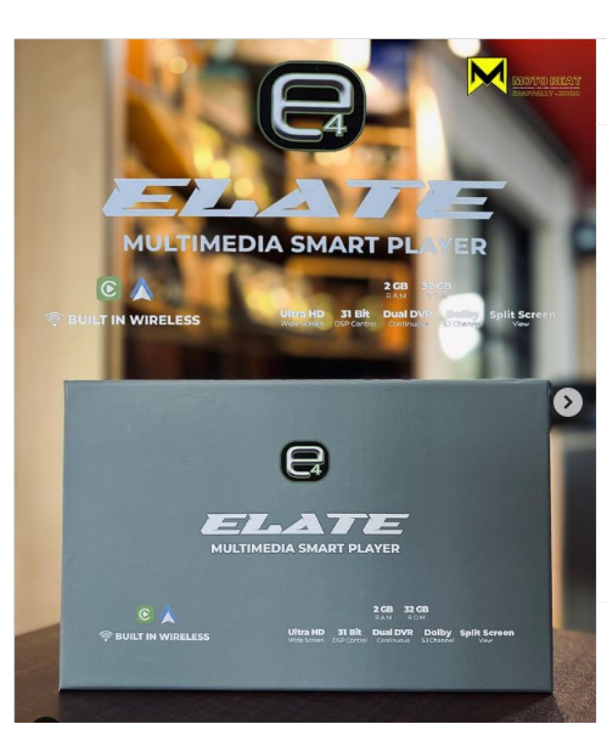 E4 ELATE 9 Inch ELATE MULTIMEDIA SMART PLAYER | 2GB RAM 32GB ROM